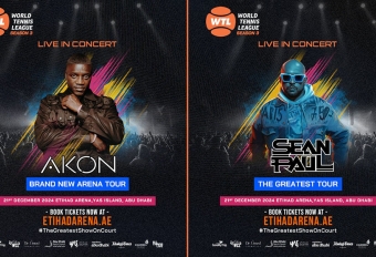 Концерт: Akon and Sean Paul live at The World Tennis League, 21 декабря 2024. ОАЭ, Абу - Даби